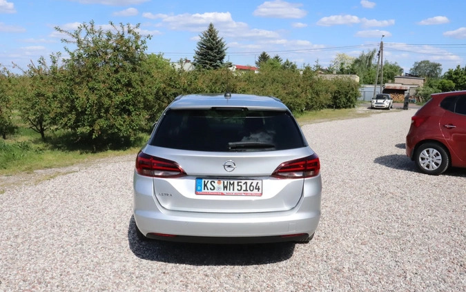 Opel Astra cena 42950 przebieg: 135654, rok produkcji 2019 z Kosów Lacki małe 326